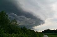 Kaltfrontdurchzug mit Shelfcloud am 22.06.2011