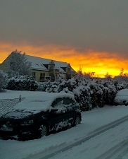 Tiefster Winter vor Tauwetter am 21.01.2012