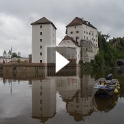 Rekordhochwasser in Passau am 04.06.2013