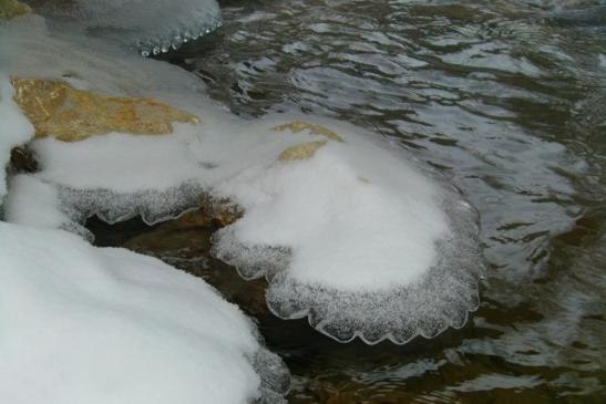 Strenger Frost und Schnee am 11.02.2012