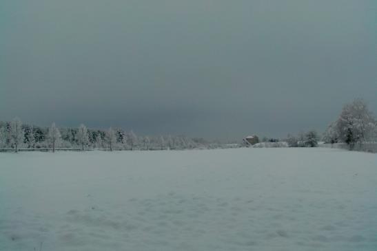 Die Warmfront kündigt sich von Südwesten an