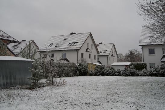 Erster Wintereinbruch in Südbayern am 22.11.2015